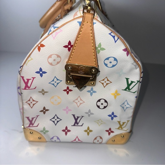 Louis Vuitton Multicolor Speedy 40 White - Picture 9 of 15